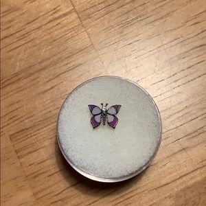 Origami Owl Purple Butterfly Charm